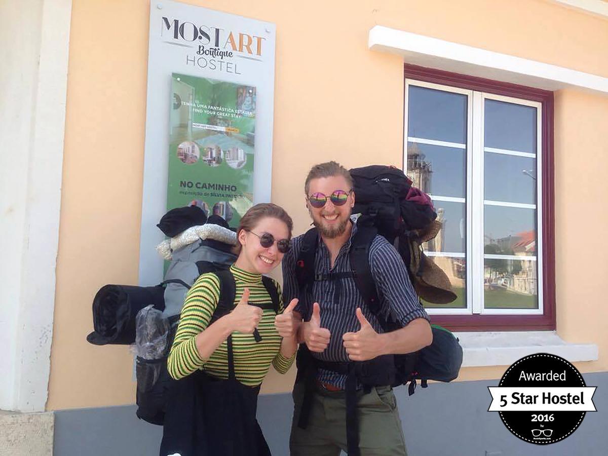 Most Art Boutique Hostel Leiria Exterior foto